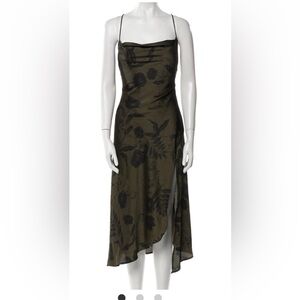 ASTR the Label, Floral Print Midi Dress, Size L